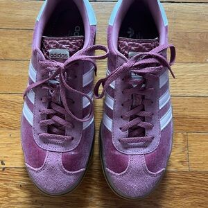 adidas Women’s Suede Gazelle Sneakers — Pink 9